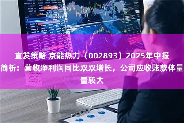 宣发策略 京能热力（002893）2025年中报财务简析：营收净利润同比双双增长，公司应收账款体量较大