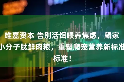 维嘉资本 告别活饵喂养焦虑，麟家 小分子肽鲜肉粮，重塑爬宠营养新标准！